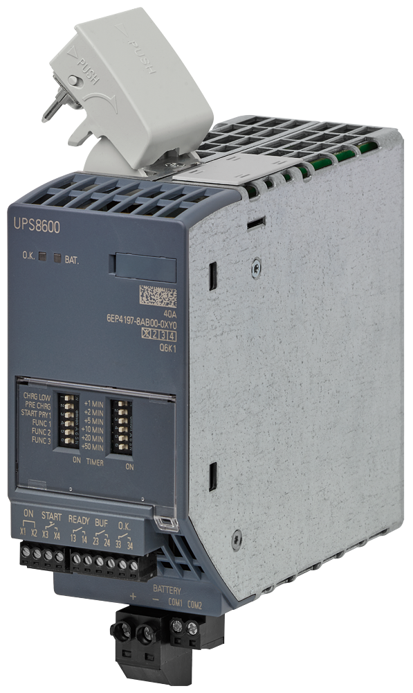 6EP4197-8AB00-0XY0 SITOP UPS8600 UPS module for PSU8600 nominal voltage: