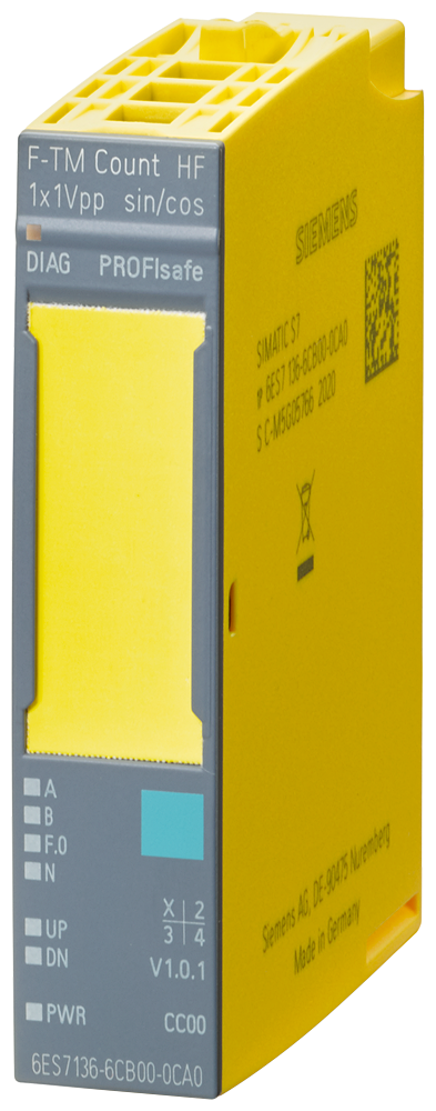 6ES7136-6CB00-0CA0 SIMATIC ET 200SP, F-TM Count 1x1Vpp sin/cos HF, PROFIsafe,