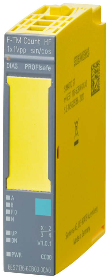 6ES7136-6CB00-0CA0 SIMATIC ET 200SP, F-TM Count 1x1Vpp sin/cos HF, PROFIsafe,