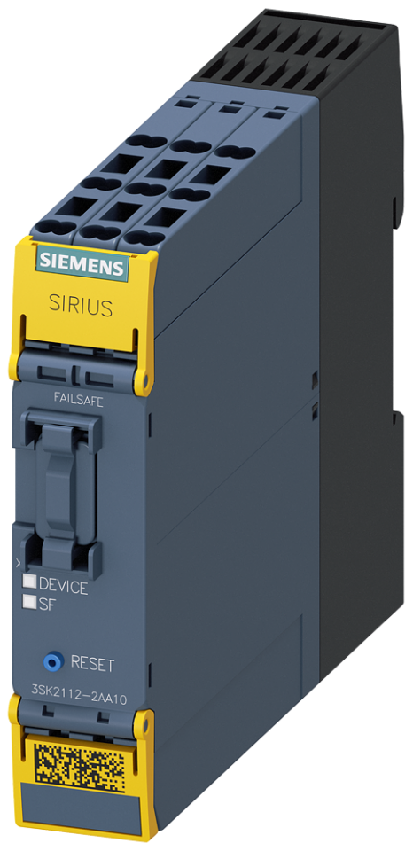 3SK2112-2AA10 SIRIUS safety relay basic unit 3SK2 series 10 F-DI,