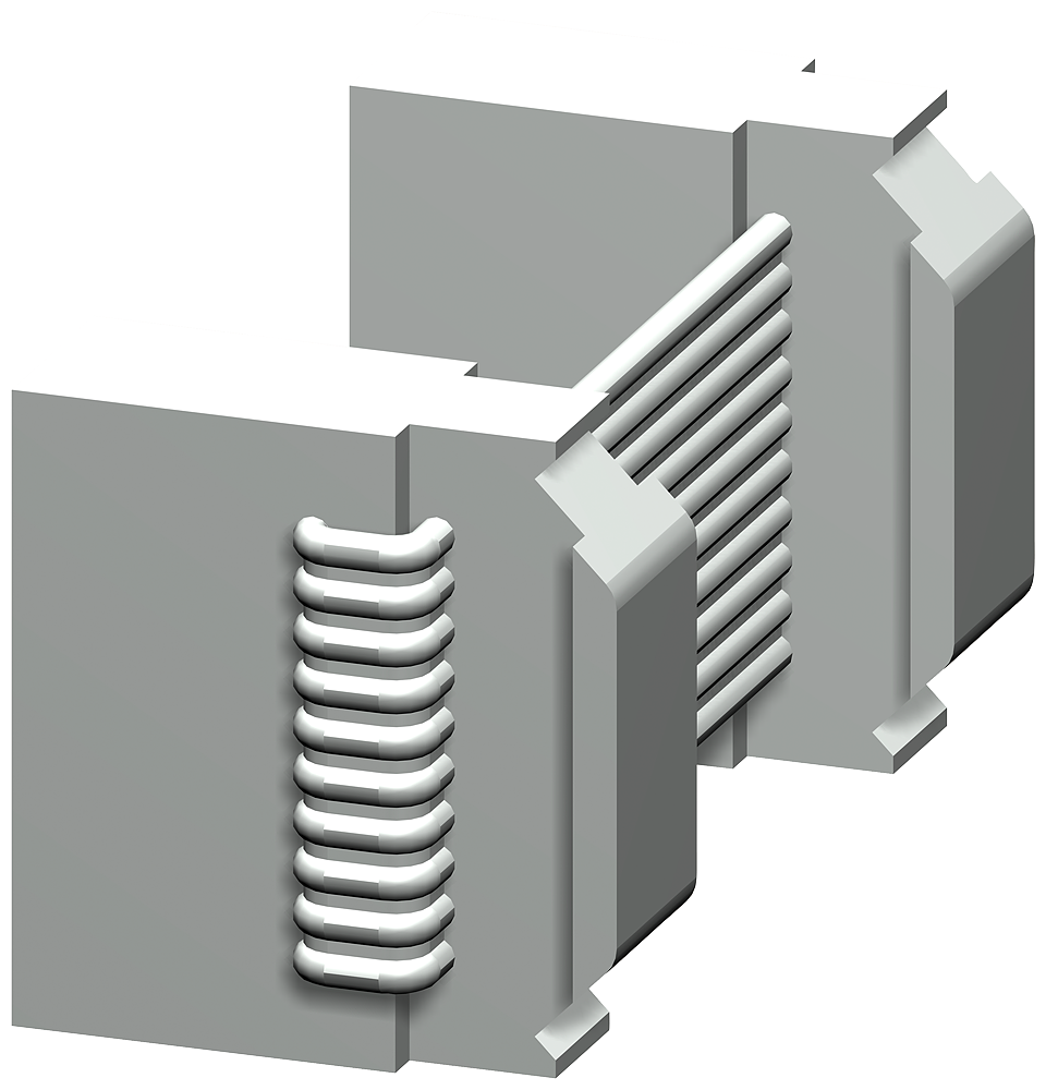 3UF7930-0AA00-0 Connecting cable Length 0.025 m, flat, for connection
