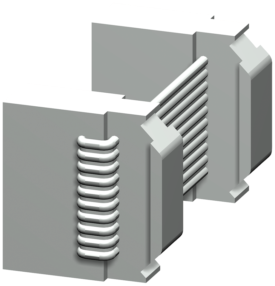 3UF7930-0AA00-0 Connecting cable Length 0.025 m, flat, for connection