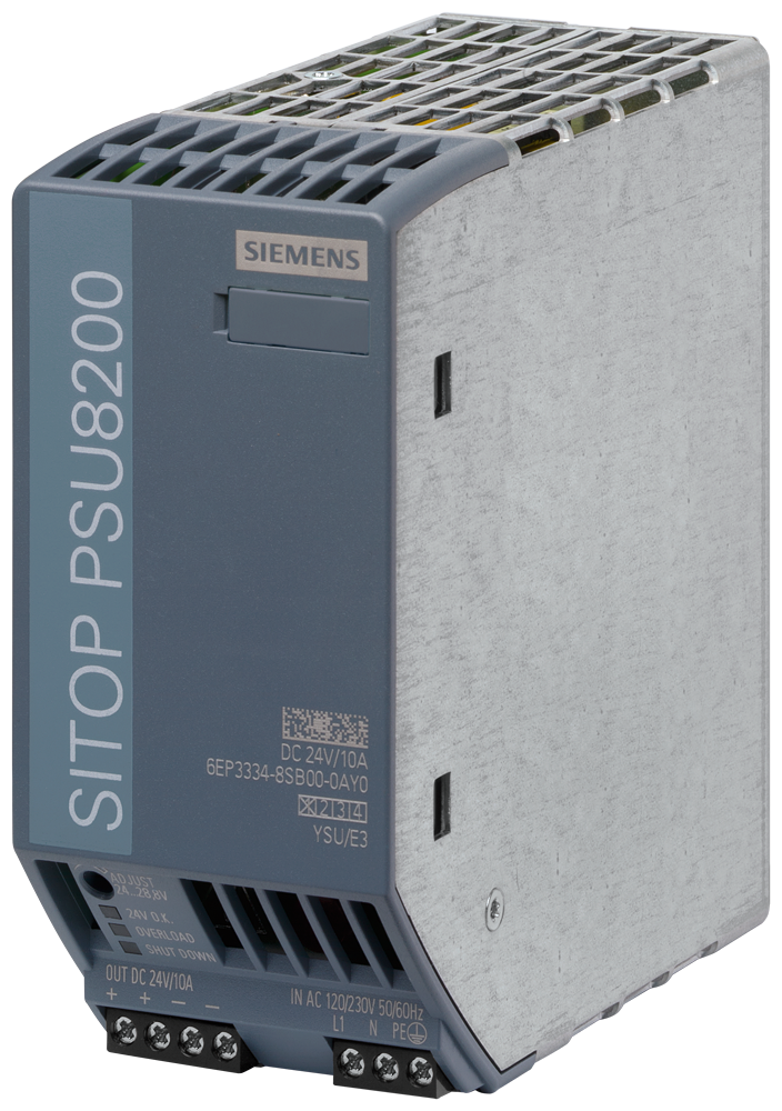 6EP3334-8SB00-0AY0 SITOP PSU8200 24 V/10 A stabilized power supply input: