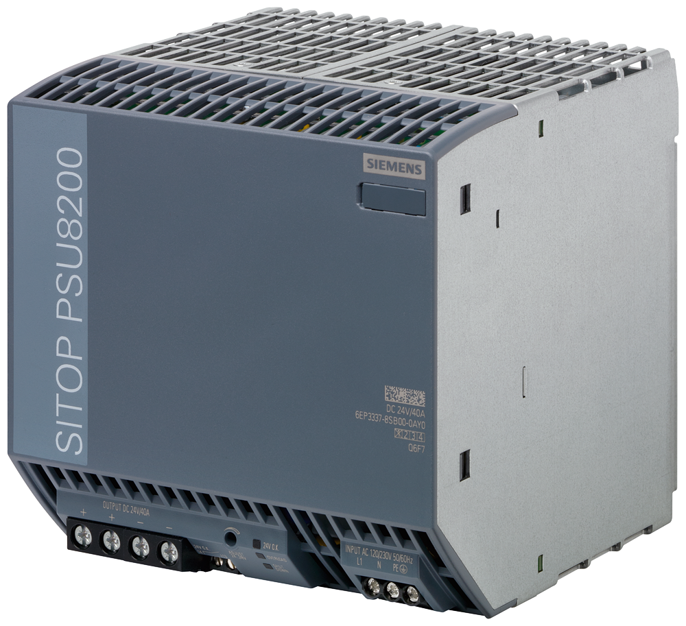 6EP3337-8SB00-0AY0 SITOP PSU8200 24 V/40 A stabilized power supply input: