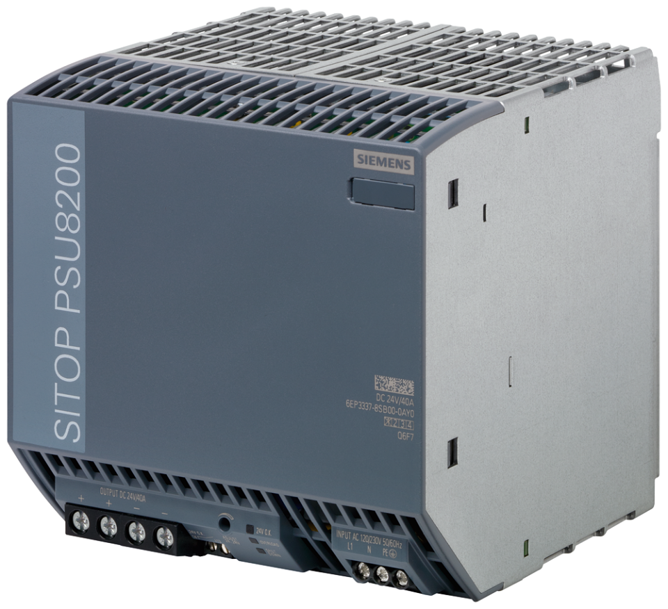 6EP3337-8SB00-0AY0 SITOP PSU8200 24 V/40 A stabilized power supply input: