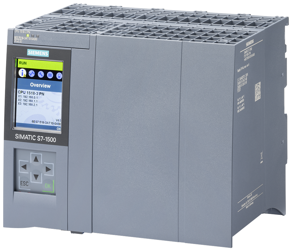 6ES7518-3AT10-0AB0 SIMATIC S7-1500, CPU 1518-3 PN, central processing