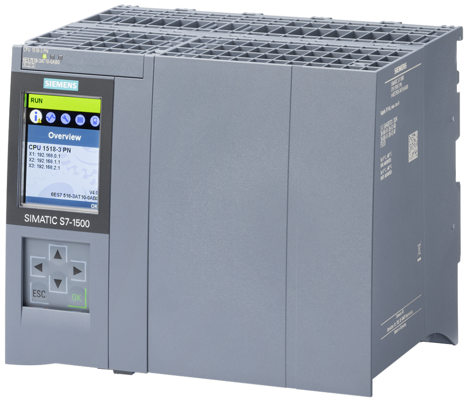 6ES7518-3AT10-0AB0 SIMATIC S7-1500, CPU 1518-3 PN, central processing