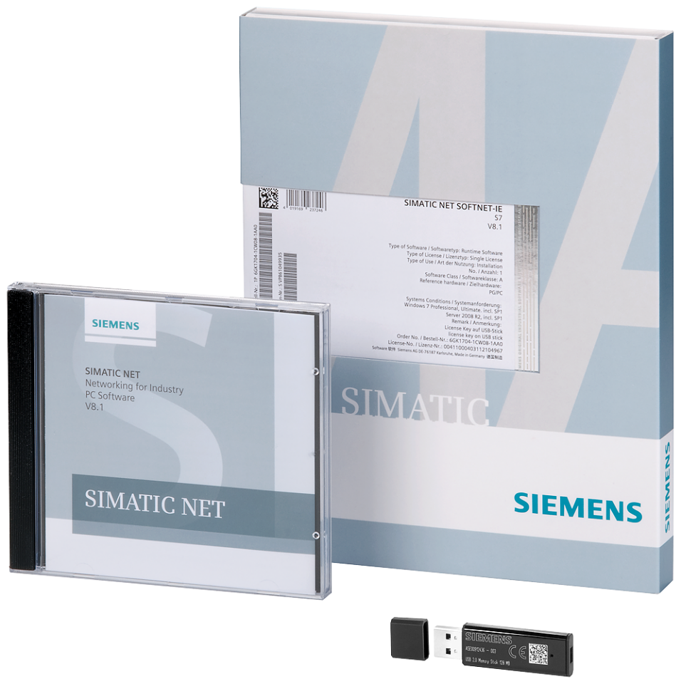6GK1704-5CW17-0AA0 SOFTNET-PB S7 V17 SP1 software for S7 communication