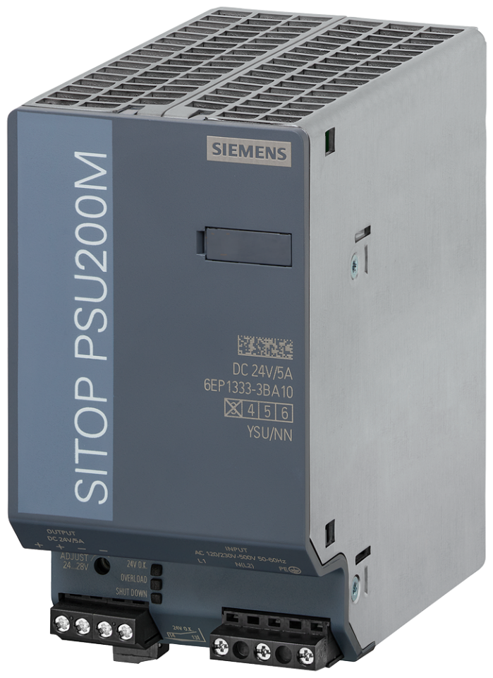 6EP1333-3BA10 SITOP PSU200M 5 A stabilized power supply input: 120/230-500