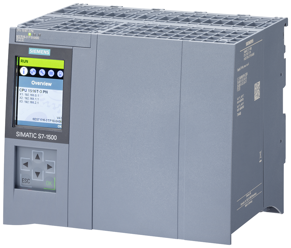 6ES7516-3TP10-0AB0 SIMATIC S7-1500T, CPU 1516T-3 PN, central processing