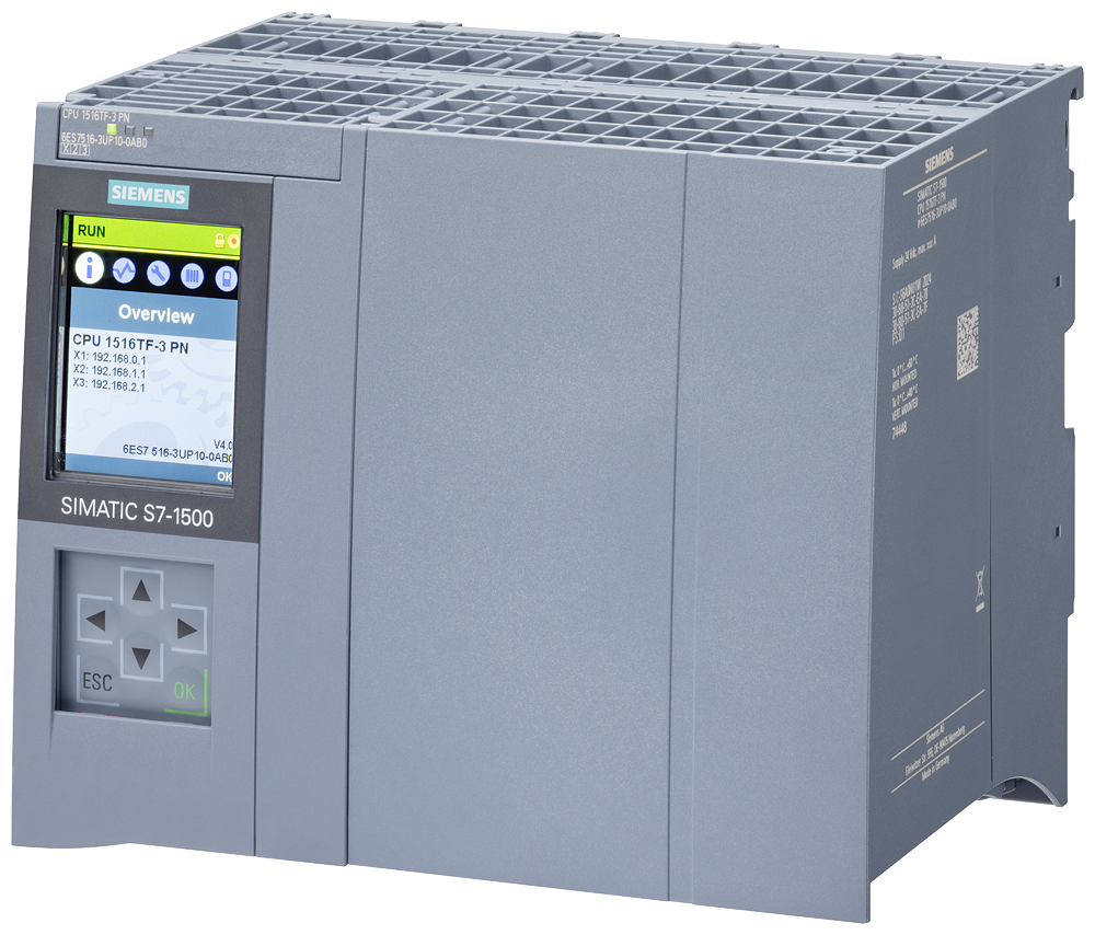 6ES7516-3UP10-0AB0 SIMATIC S7-1500TF, CPU 1516TF-3 PN, central processing