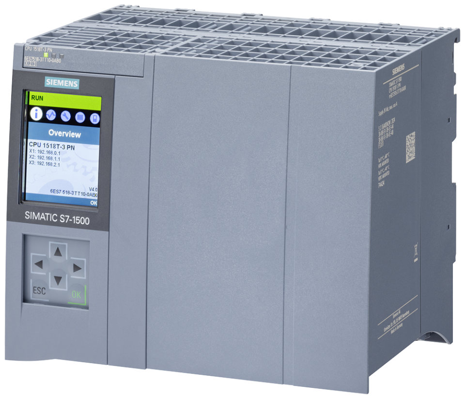 6ES7518-3TT10-0AB0 SIMATIC S7-1500T, CPU 1518T-3 PN, central processing