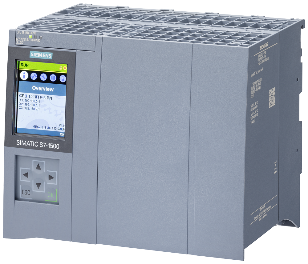 6ES7518-3UT10-0AB0 SIMATIC S7-1500TF, CPU 1518TF-3 PN, central processing