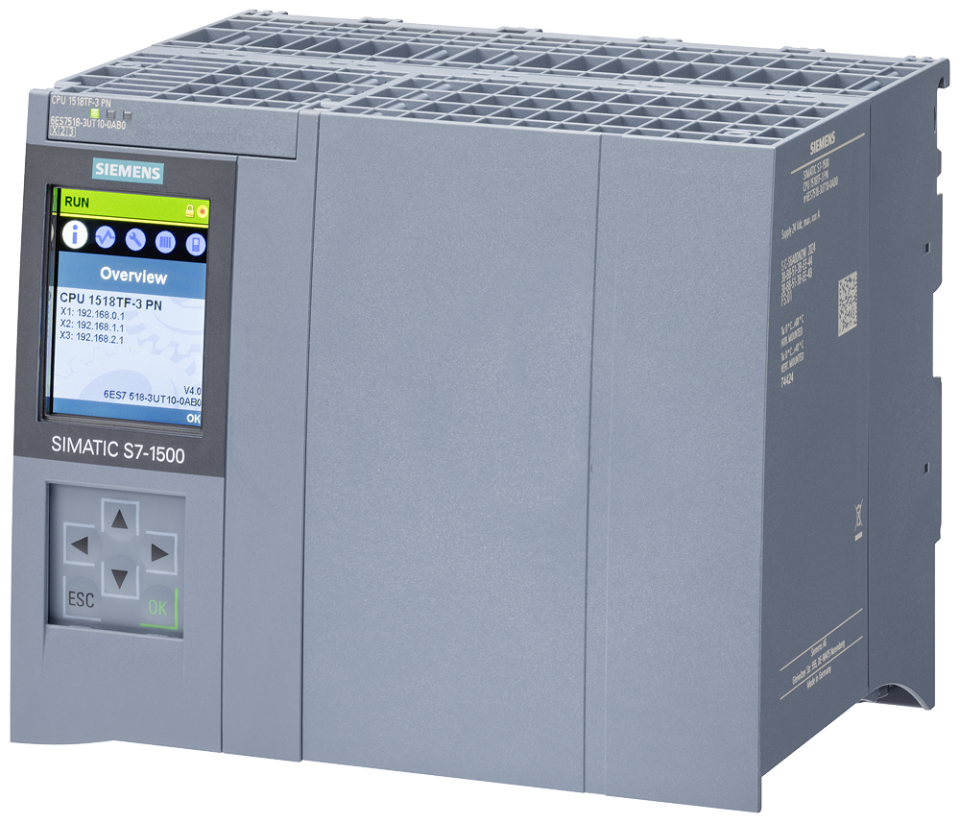 6ES7518-3UT10-0AB0 SIMATIC S7-1500TF, CPU 1518TF-3 PN, central processing